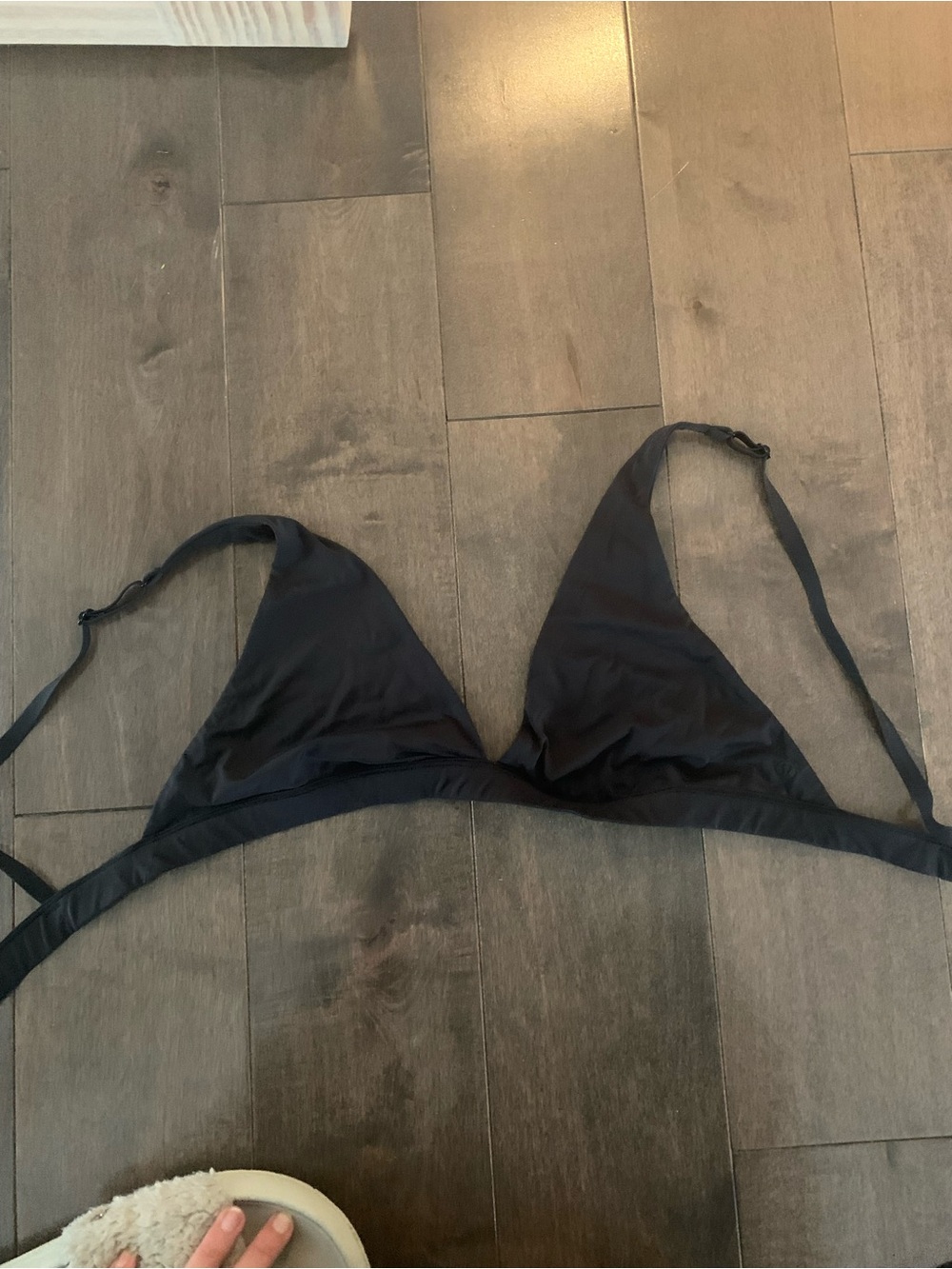 Lululemon Black Triangle Bralette - Women Intimates & Sleepwear - 8